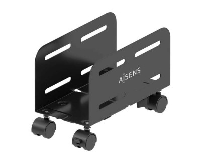 Aisens Soporte Metalico Ajustable de Suelo para CPU - Color Negro