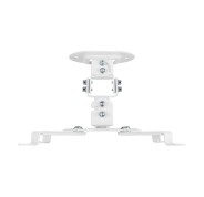 Aisens Soporte Universal Giratorio - Inclinable de Techo para Proyector - Hasta 13.5Kg - Color Blanco