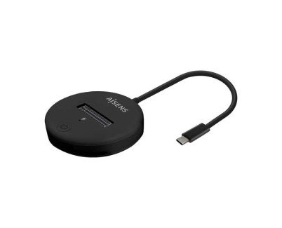 Aisens USB-C Dock M.2 (NGFF) Asuc-M2D013-Bk SATA/NVME a USB3.1 GEN2 - Color Negro