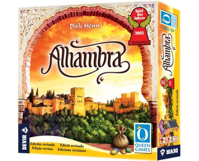 Alhambra Ed. 2020 Juego de Tablero - Tematica Historia/Mediaval - De 2 a 6 Jugadores - A partir de 8 Años - Duracion 45-60min. aprox.