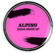 Alpino Aqua Make-up Polvera de Maquillaje Facial Acuarelable - Se Lava con Agua y Jabon - Color Rosa