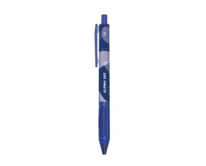 Alpino Dot Boligrafo Retractil - Punta 1mm - Agarre Suave - Color Azul