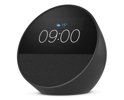 Amazon Echo Spot Altavoz y Despertador Inteligente - Sonido Potente e Intenso - Alexa - Color Gris