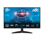 AOC 27B36X Monitor 27\" LED IPS FullHD 144Hz - Respuesta 4ms - HDMI, Displayport - VESA 100x100mm - Color Negro