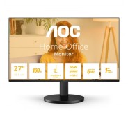 AOC B3 Monitor 27\" LED IPS FullHD 1080p 100Hz - Respuesta 1ms - Angulo de Vision 178° - Altavoces Incorporados - USB-C, HDMI, Audio - Montaje VESA 100x100