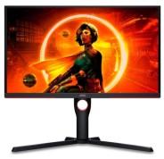 AOC Monitor 24.5\" LED VA FullHD 240Hz FreeSync Premium - Respuesta 1ms - Ajustable en Altura, Giratorio e Inclinable - Angulo de Vision 178°- HDMI, DisplayPort, Audio - Montaje VESA 100x100