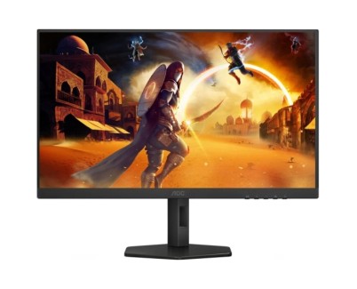 AOC Q27G4XF Monitor 27\" LED FastIPS QHD 180Hz - Respuesta 1ms - Ajustable en Altura, Inclinacion y Rotacion - HDMI, DisplayPort - VESA 100x100mm - Color Negro