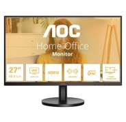 AOC U27B3A Monitor 27\" LED IPS UHD 4K 60Hz HDR10 - Respuesta 4ms - HDMI, DisplayPort - Altavoces 4W - VESA 100x100mm - Color Negro