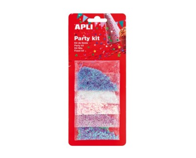 Apli Confeti en Forma de Corazones - Ideal para Fiestas, Bodas y Manualidades - Color Blanco