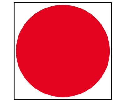 Apli Etiqueta Se&ntilde;alizacion Punto Rojo Especial Cristal 1 U.