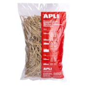 Apli Gomas Elasticas de Caucho Natural - Ø 160 x 3mm - Gran Elasticidad y Resistencia - 1kg de Contenido