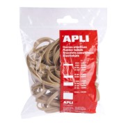 Apli Gomas Elasticas de Caucho Natural - Ø 160 x 5mm - Gran Elasticidad y Resistencia - Contenido 100 G