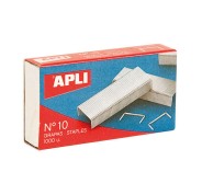 Apli Grapas Galvanizadas Plata Brillante - Ø 0.53mm - Precisas y Duraderas