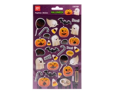 Apli Kids Booo! Pack con 35 Pegatinas de Halloween - Perfectas para Decorar Cuadernos, Agendas, etc...
