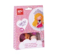 Apli Mini Kit de Manualidades Crear una Princesa - Reduce el Estres - Mejora la Memoria - Desarrolla la Coordinacion