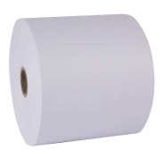 Apli Papel Electra Rollo - 57x65x12mm - Resistente al Agua y al Desgarro - Ideal para Etiquetas y Señalizacion - Blanco