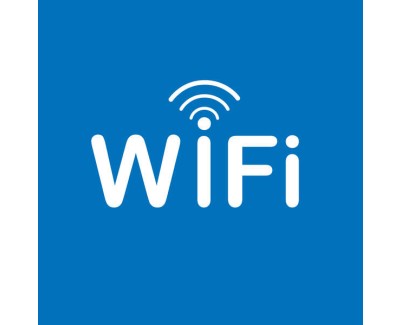 Apli Pegatina en PVC de Se&ntilde;alizacion Zona WiFi 114x114mm - Adhesivo Permanente