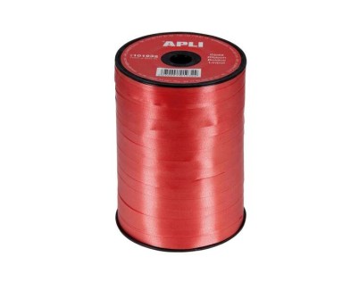 Apli Rollo de Cinta para Envolver Regalos de 7mmx400m - Color Rojo