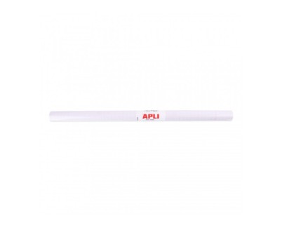 Apli Rollo de Polipropileno Transparente 1.5x0.50m - Adhesivo Reposicionable - Sistema Easy Peel - Cuadricula de Precision - Alta Resistencia a Arañazos y Roturas - No Amarillea