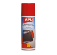 Apli Spray Quita Adhesivo - 200ml - Elimina Facilmente Residuos de Adhesivo y Pegamento en Madera, Ceramica, Cristal, Metal y Plastico