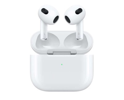 Apple AirPods 3ª Gen Auriculares Inalambricos Bluetooth 5.0 - 2 Microfonos - Control de Sensor de Presion - Autonomia hasta 6h