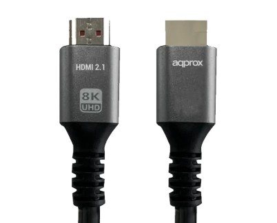 Approx Cable HDMI 2.1 Macho/Macho - Soporta Resolucion 8K - Longitud 2m
