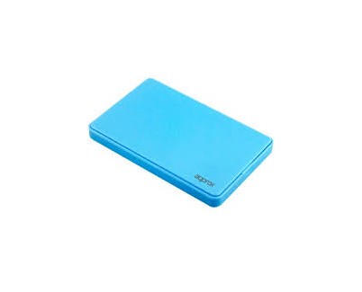 Approx Carcasa Externa HD 2.5\" SATA-USB 2.0 - Color Azul