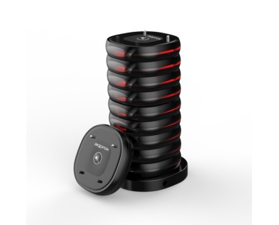 Approx Customer Caller Avisador de Clientes - Base de Carga - 10 Unidades - 400m Alcance -  Color Negro