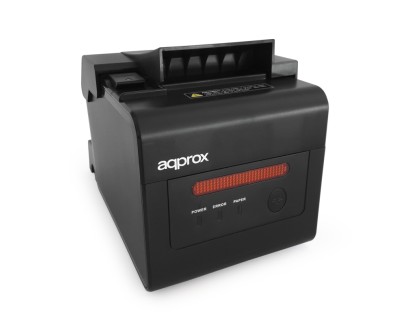 Approx Impresora Termica de Recibos - Alarma de Impresion - Resolucion 203dpi - Velocidad 300mm/s - USB, RJ-11, RS232, LAN - Auto-Corte y Corte Manual