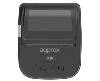 Approx Impresora Termica de Recibos Portable - Resolucion 203dpi - Velocidad 100mm/s - Bluetooth y USB - Corte Manual