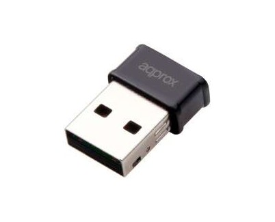 Approx Nano Adaptador USB 2.0 WiFi 1200Mbps - Doble Banda