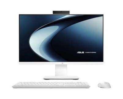 Asus All-in-One Intel Core 5 210H 23.8\" FHD - 16GB DDR5 - 512GB SSD - Sin Sistema Operativo - Color Blanco + Teclado QWERTY (ES) y Raton