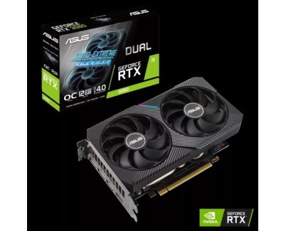Asus Dual GeForce RTX 3060 V2 OC Edition Tarjeta Grafica 12GB GDDR6