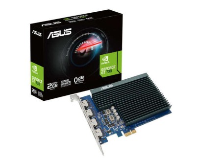 Asus GeForce GT 730 Tarjeta Grafica 2GB GDDR5 NVIDIA - PCIe 2.0, HDMI