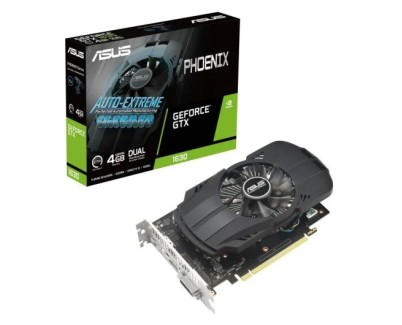 Asus Phoenix GeForce GTX 1630 Tarjeta Grafica 4GB GDDR6 EVO NVIDIA - PCIe 3.0, HDMI, DVI-D, DisplyPort