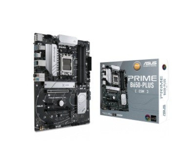 Asus Prime B650-PLUS-CSM Placa Base AMD5 4x DDR5 - HDMI, M.2, PCIe 4.0, 4x Sata III, USB 2.0, 3.2, DisplayPort, Factor ATX