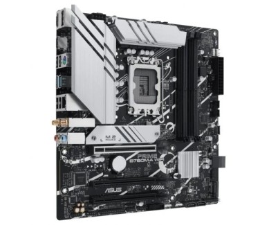 Asus Prime B760M-A WiFi Placa Base Intel LGA1700 4x DDR5 - HDMI, M.2, PCIe4.0, 4x Sata III, USB 3.2, MicroATX