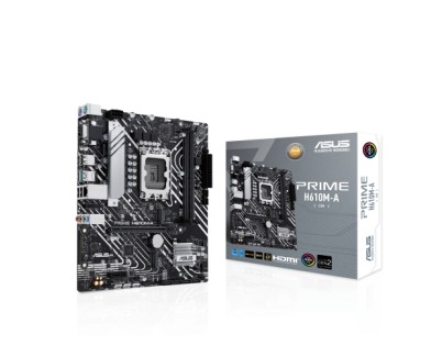 Asus Prime  H610M-A-CSM Placa Base Intel 1700 2x DDR5, 2x M2, 4x Sata III, PCIe 3.0, 4.0, USB 2.0, 3.2, RJ-45, HDMI, DisplayPort, VGA MicroATX
