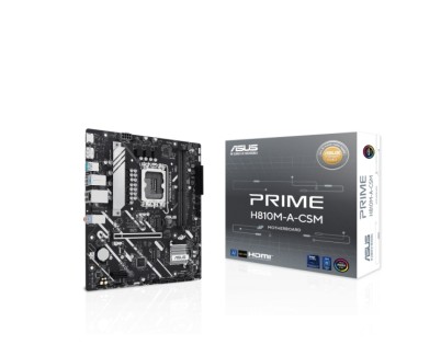 Asus Prime Placa Base H810M-A-CSM 2x DDR5, M.2, PCIe 4.0, Sata III, MicroATX