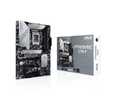 Asus Prime Z790-P Placa Base Intel 1700 - HDMI, DisplayPort, PCIe 3.0, 4.0 y 5.0 M2, 4x Sata III, USB 2.0, 3.2, USB-C, RJ-45