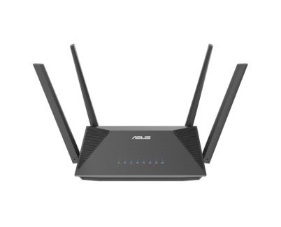 Asus RT-AX52 PRO Router AX3000 WiFi 6 Dual Band AiMesh - Hasta 3000Mbps - 4 Puertos RJ45 LAN - 4 Antenas Externas