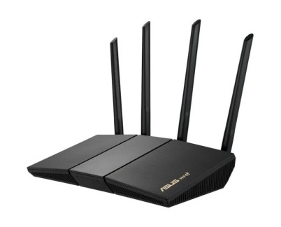 Asus RT-AX57 Router WiFi 6 Dual Band - Hasta 1800Mbps - 4 Puertos RJ45 LAN, 1 Puerto RJ45 WAN - 4 Antenas Externas