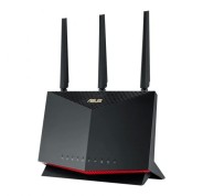 Asus RT-AX86S Pro Router Gaming AX5700 WiFi 6 Dual Band - Velocidad hasta 4800Mbps - 5x RJ45 LAN, 1x RJ45 WAN, 1x USB 2.0, 1x USB 3.2 - 3 Antenas Externas