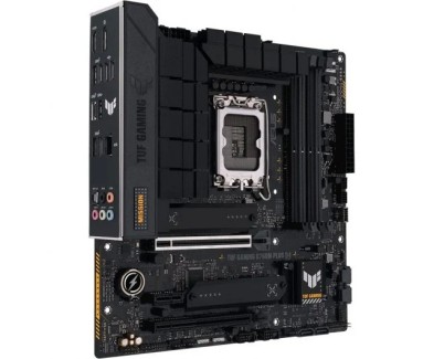 Asus TUF GAMING B670M-PLUS D4 Placa Base Intel PCIe 4.0, DDR4, M.2, 4x Sata III, Ethernet de 2.5Gb, HDMI, USB 2.0, 3.2