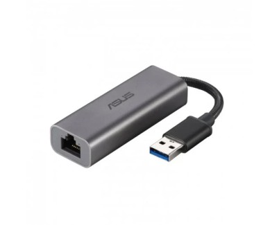 Asus USB C2500 Conversor USB-A a Ethernet 2.5G Base-T - Color Gris