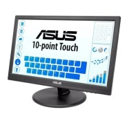 Asus VT168HR Monitor Tactil 15.6\" LED WXGA 60Hz - Capacidad Tactil 10 Puntos - Respuesta 5ms - 16:9 - USB, HDMI, VGA - VESA 75x75mm