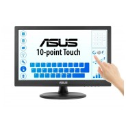 Asus VT169HE Monitor Tactil 15.6\" LED IPS FullHD 60Hz - Capacidad Tactil 10 Puntos - Respuesta 5ms - 16:9 - HDMI, VGA - VESA 75x75mm