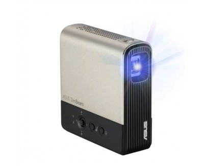 Asus ZenBeam E2 Mini Proyector Portatil LED WVGA ANSI DLP 300 Lumenes - Altavoces 5W - WiFi, HDMI, USB - Autonomia hasta 240min - Incluye Mando a Distancia - Color Azul Marino