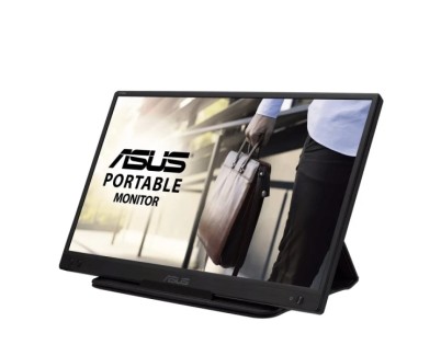 Asus ZenScreen MB166C Monitor Portatil 15.6\" LED IPS FullHD 60Hz 16:9 - Respuesta 5ms - Alimentado por USB-C - Soporte Integrado - Funda Plegable