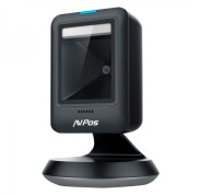 AVPos AVP-630-2D Lector de Codigos de Sobremesa - Escaneo Automatico- Lectura de Codigos 1D, 2D y QR - USB - Color Negro